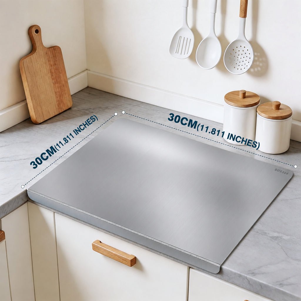 Premium Stainless Steel Cutting Board - Hibrilium