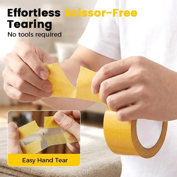 Heavy-Duty Double-Sided Tape – Extra-Strong Adhesive for Home & DIY, 1.18