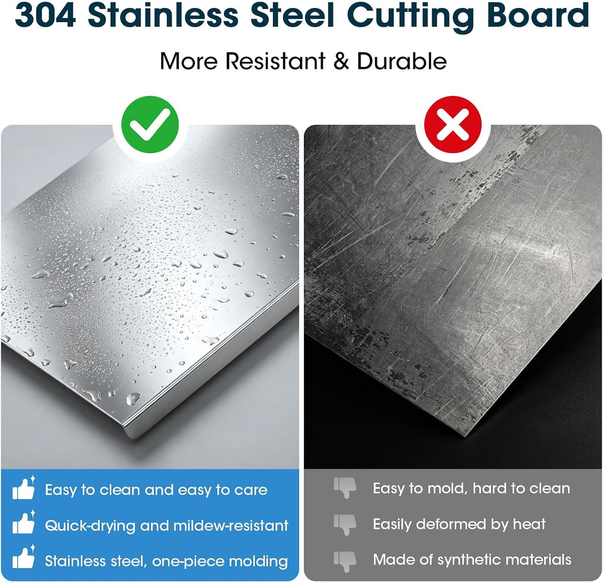Premium Stainless Steel Cutting Board