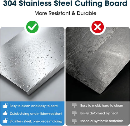 Premium Stainless Steel Cutting Board