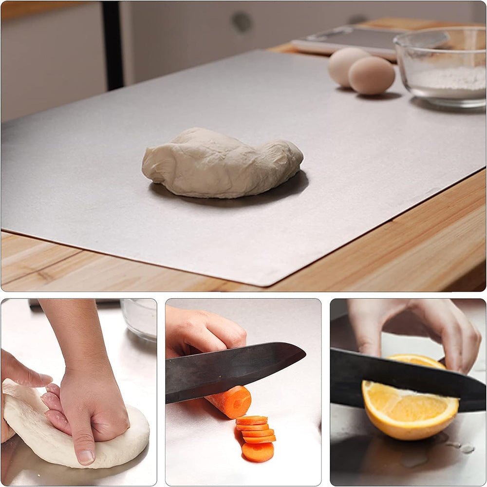 Household stainless steel folding chopping board