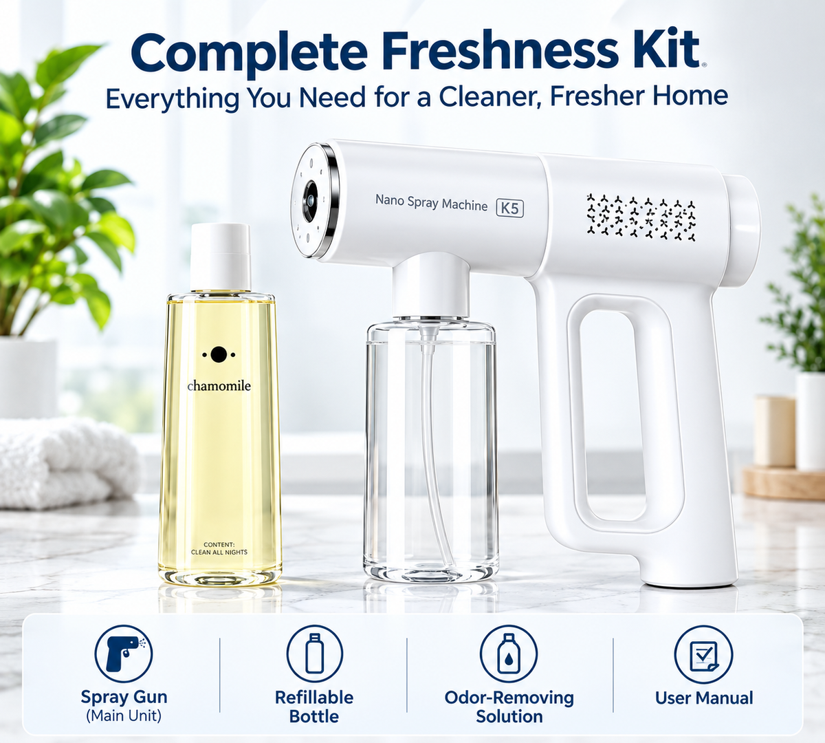 Nano UV Odor Eliminator™ | Pet & Home Deodorizer