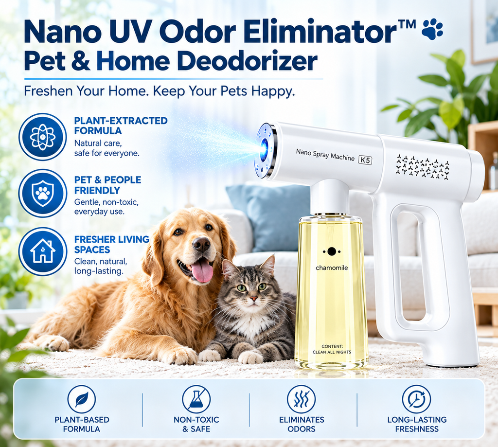 Nano UV Odor Eliminator™ | Pet & Home Deodorizer