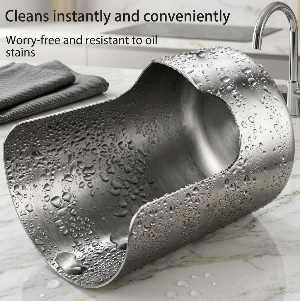 2 in 1 stainless steel spoon lid holder - Hibrilium