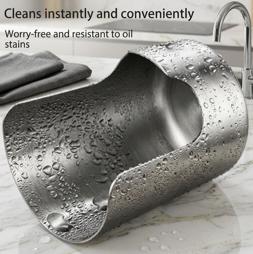 2 in 1 stainless steel spoon lid holder - Hibrilium