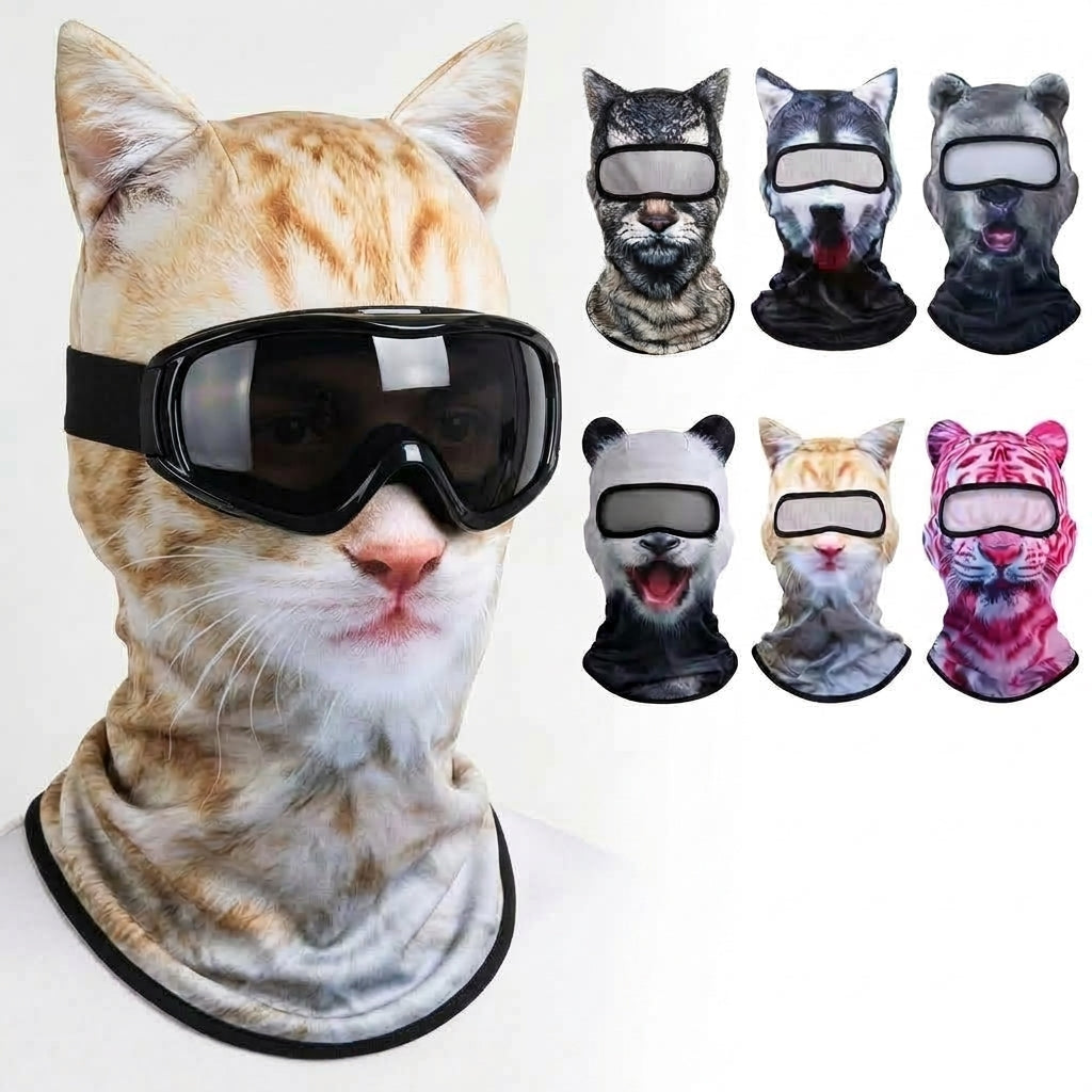 Animal Face Ski Mask