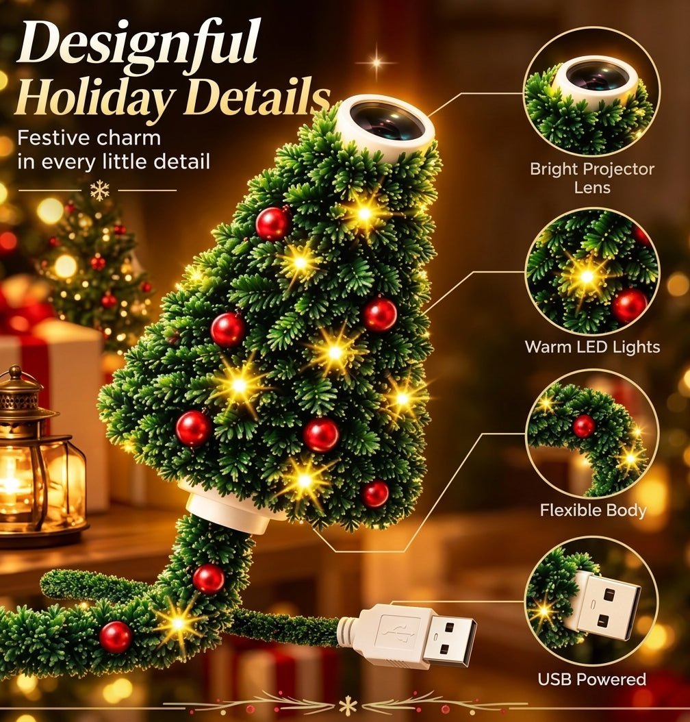 Christmas Ceiling Projector Lamp - Hibrilium