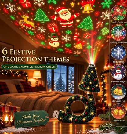 Christmas Ceiling Projector Lamp - Hibrilium