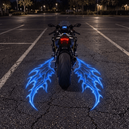 Motorcycle Angel Wings LED Projector Light - Hibrilium